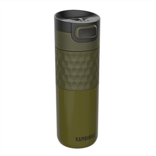 2025 UUS! Kambukka Etna Grip, Khaki Warrior, 500 ml, roheline - Termopudel 11-01057
