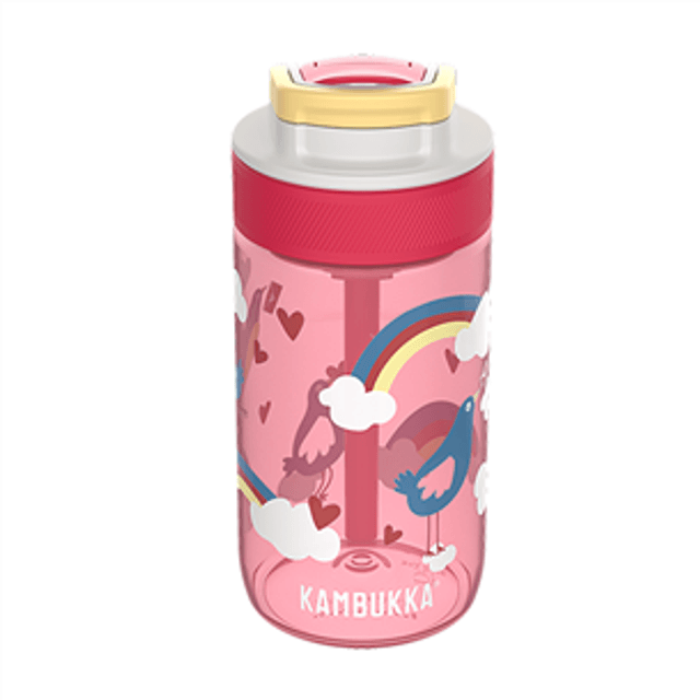 2025 UUS! Kambukka Lagoon Love Birds, 400 ml, roosa - Lastepudel 11-04060