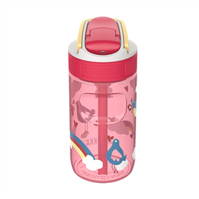 2025 UUS! Kambukka Lagoon Love Birds, 400 ml, roosa - Lastepudel 11-04060