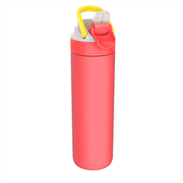 2025 UUS! Kambukka Lagoon Insulated Fluo Fantasy, 600 ml, punane - Veepudel 11-04064 